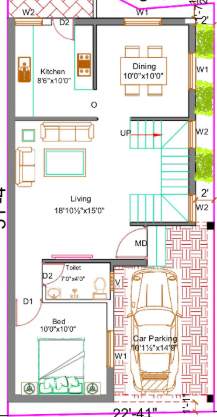  a v garden Floor Plan Ground Floor Plan