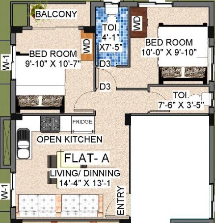  susanta-nivas Floor Plan Floor Plan