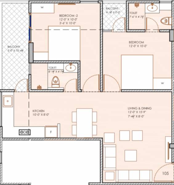  pashrvnath-4 Floor Plan Floor Plan