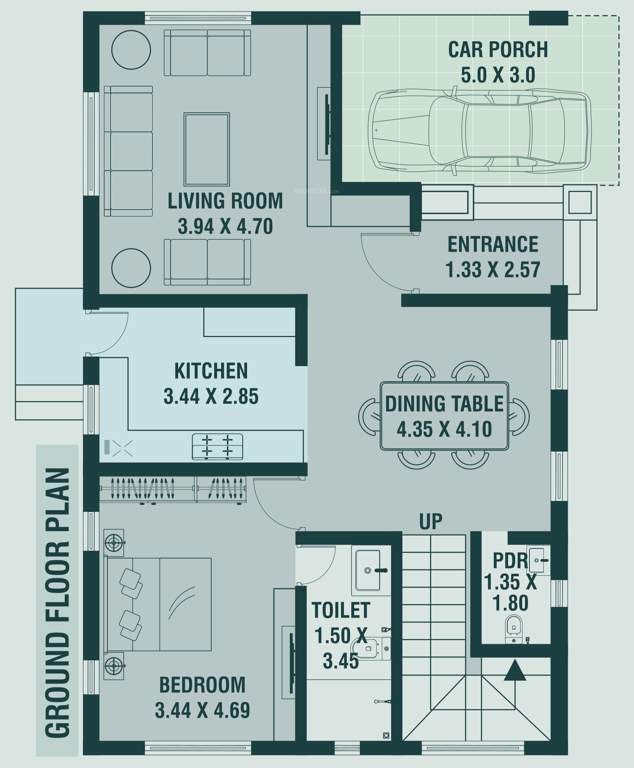  harmony park Floor Plan Ground Floor Plan