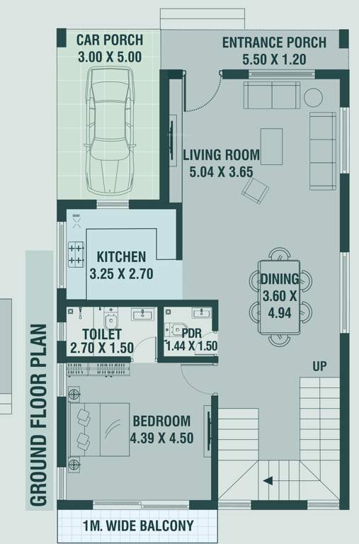  harmony park Floor Plan Ground Floor Plan