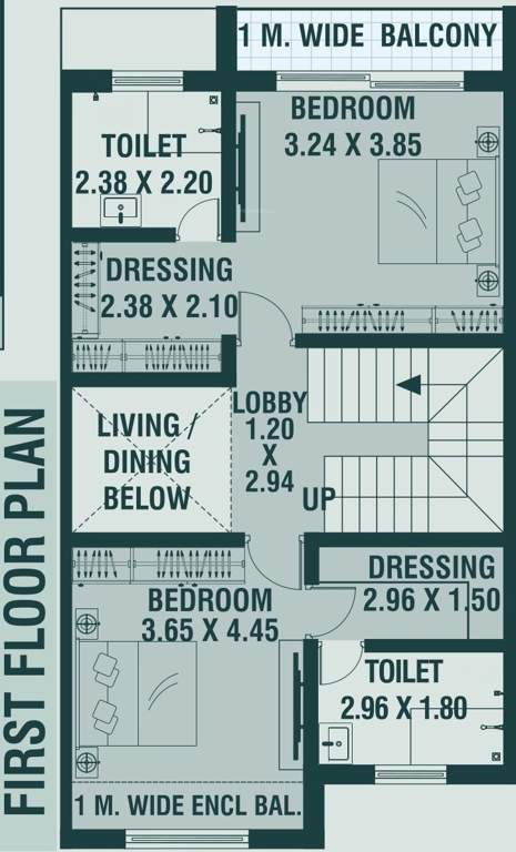  harmony park Floor Plan First Floor Plan