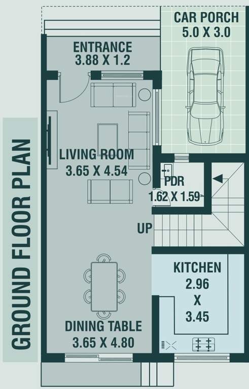  harmony park Floor Plan Ground Floor Plan