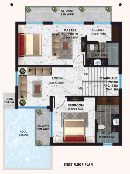 First Floor Plan casa de fresco Floor Plan First Floor Plan