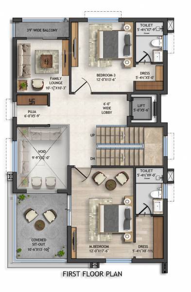  e-infra-la-casa Floor Plan First Floor Plan