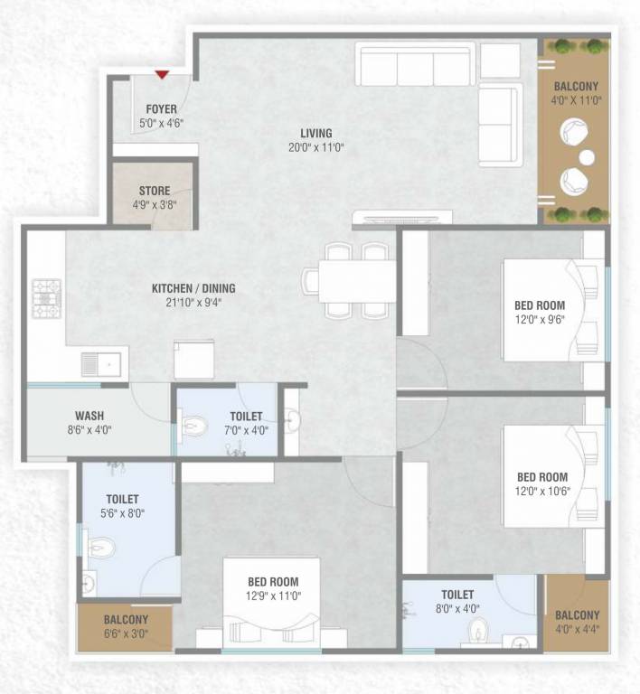 madhav bliss Floor Plan Floor Plan