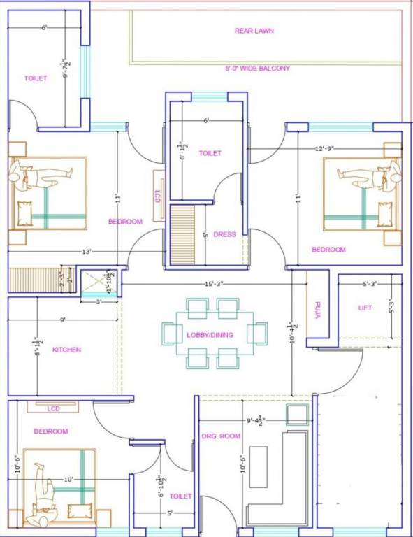 builders luxury floor Floor Plan Floor Plan