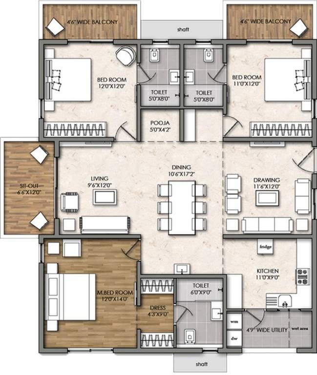  radhey skye Floor Plan Floor Plan