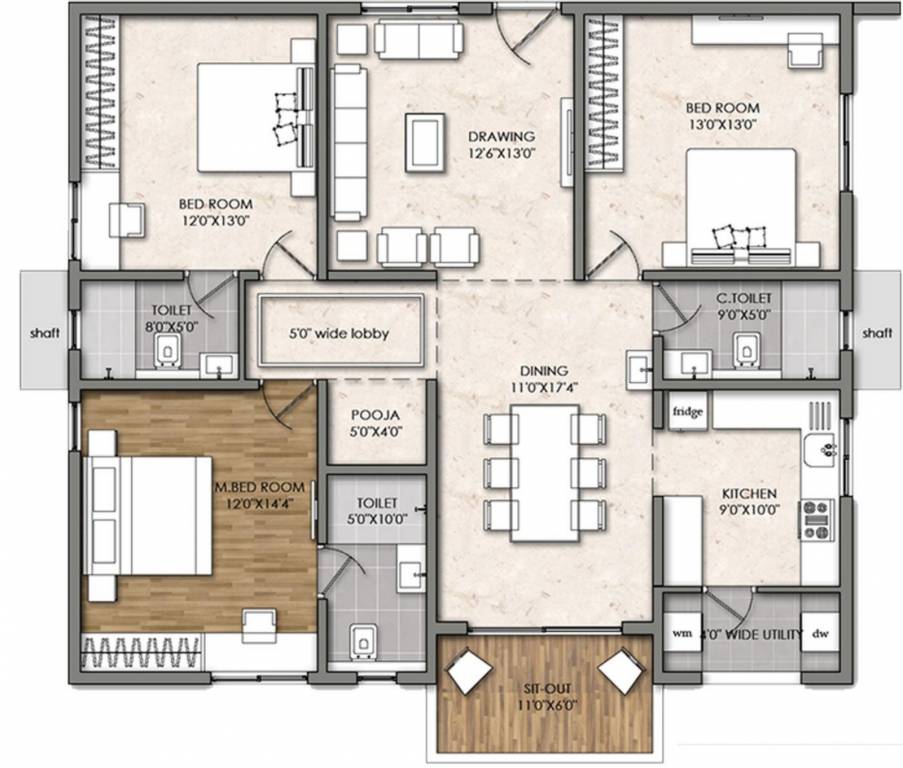  radhey skye Floor Plan Floor Plan
