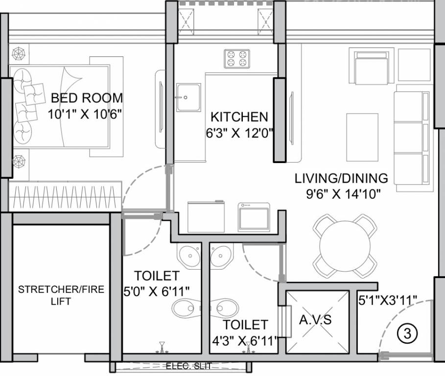 Floor Plan forty three east Floor Plan Floor Plan