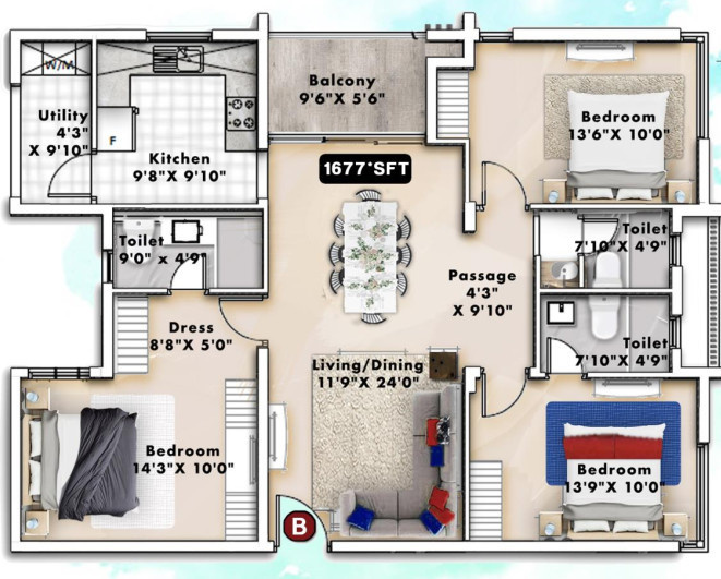  one oh one Floor Plan Floor Plan