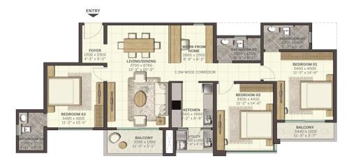  brooklyn-towers-town-park-phase-3-w5 Floor Plan Floor Plan