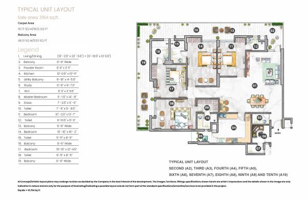 Floor Plan tarc-tripundra Floor Plan Floor Plan