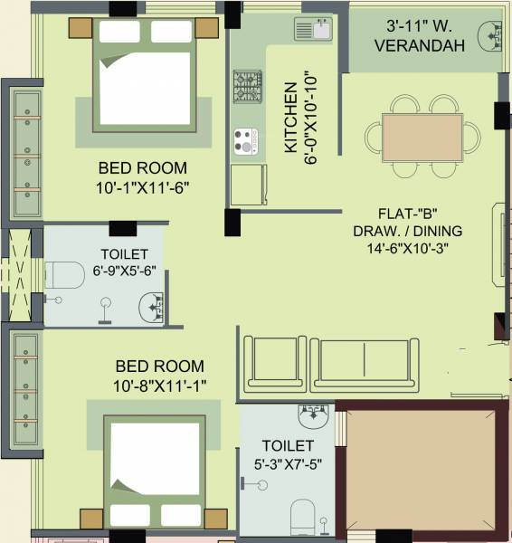  kutumb Floor Plan Floor Plan