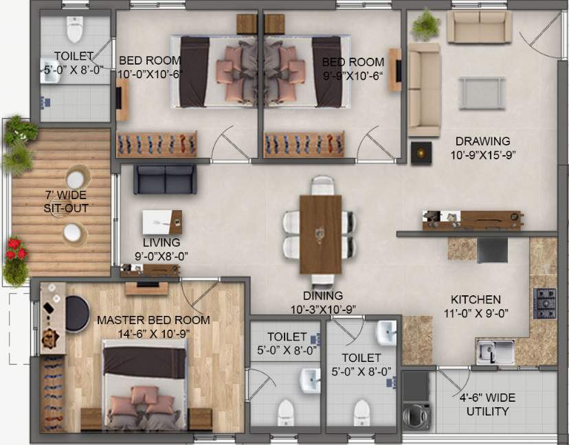  rk oxygen valley Floor Plan Floor Plan