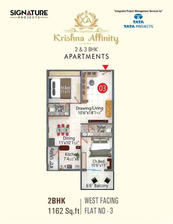  krishna affinity Floor Plan Floor Plan