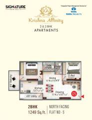 Floor Plan  krishna-affinity Floor Plan Floor Plan