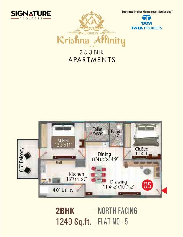  krishna affinity Floor Plan Floor Plan