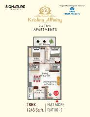 Floor Plan  krishna-affinity Floor Plan Floor Plan