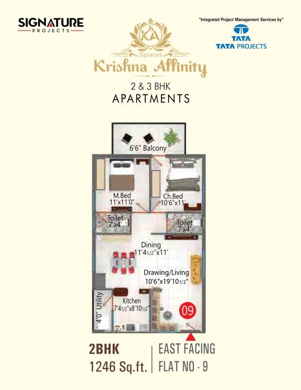  krishna affinity Floor Plan Floor Plan