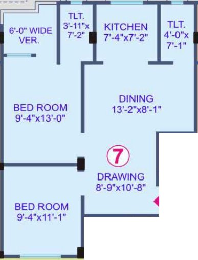  vinayak tower Floor Plan Floor Plan