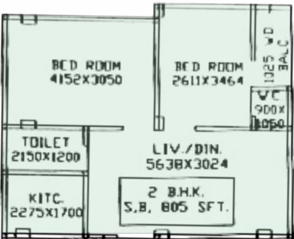  neelkantha-apartment Floor Plan Floor Plan