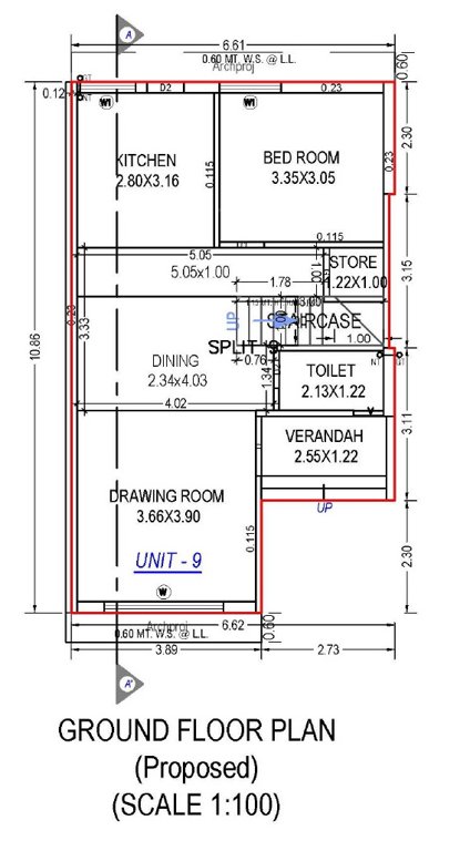  neelkanth villa Floor Plan Ground Floor Plan