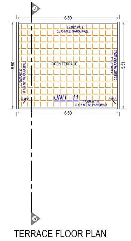  neelkanth villa Floor Plan Terrace Floor Plan
