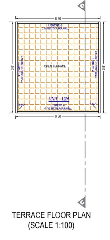  neelkanth villa Floor Plan Terrace Floor Plan