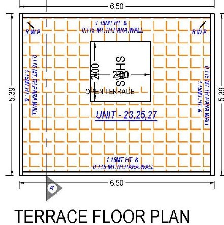  neelkanth villa Floor Plan Terrace Floor Plan
