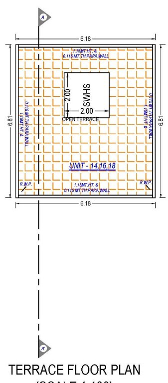  neelkanth villa Floor Plan Terrace Floor Plan