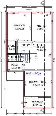  neelkanth villa Floor Plan Ground Floor Plan