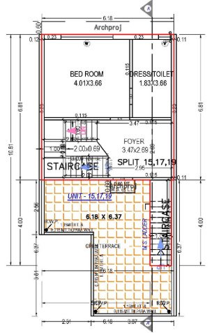  neelkanth villa Floor Plan Second Floor Plan
