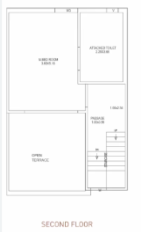villas ii Floor Plan Second Floor Plan
