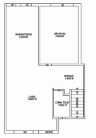 villas ii Floor Plan Ground Floor Plan