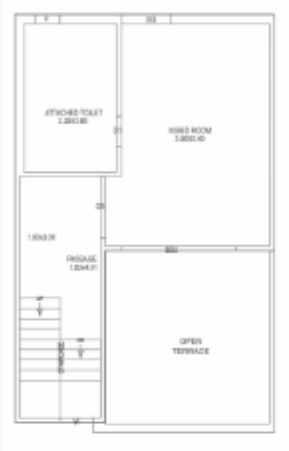 villas ii Floor Plan Second Floor Plan