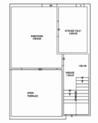 villas ii Floor Plan Second Floor Plan