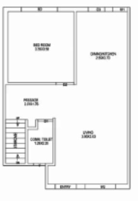 villas ii Floor Plan Ground Floor Plan