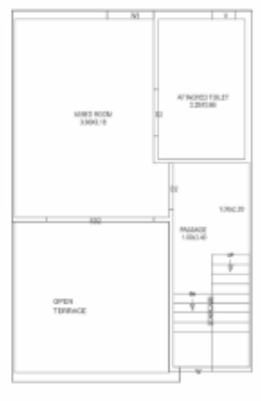 villas ii Floor Plan Second Floor Plan