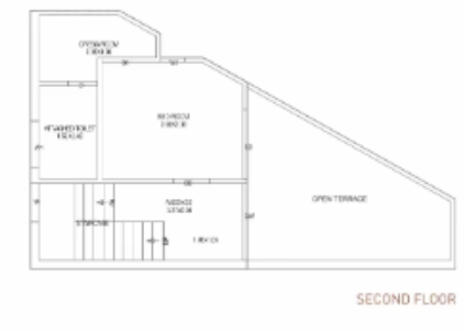 villas ii Floor Plan Second Floor Plan