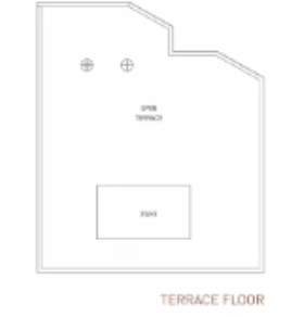 villas ii Floor Plan Terrace Floor Plan