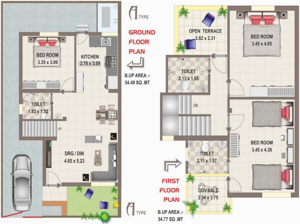 bunglows phase 2 Floor Plan Floor Plan
