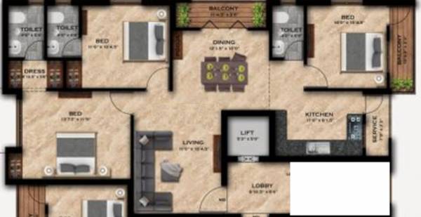  sri-ram-sadan Floor Plan Floor Plan
