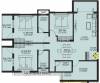 Marian Proximus (3BHK+3T (1,680 sq ft) 1680 sq ft)
