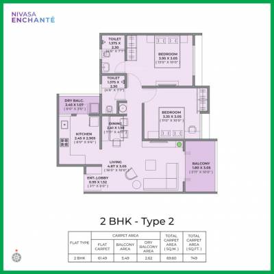  enchante-phase-i- Floor Plan Floor Plan