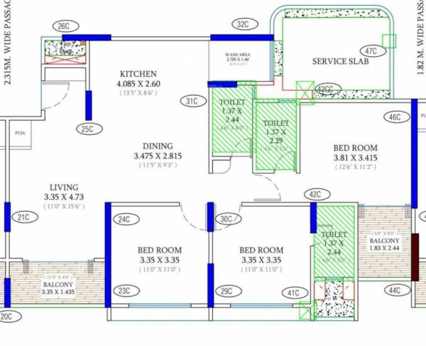  nirvana-viman-nagar- Floor Plan Floor Plan