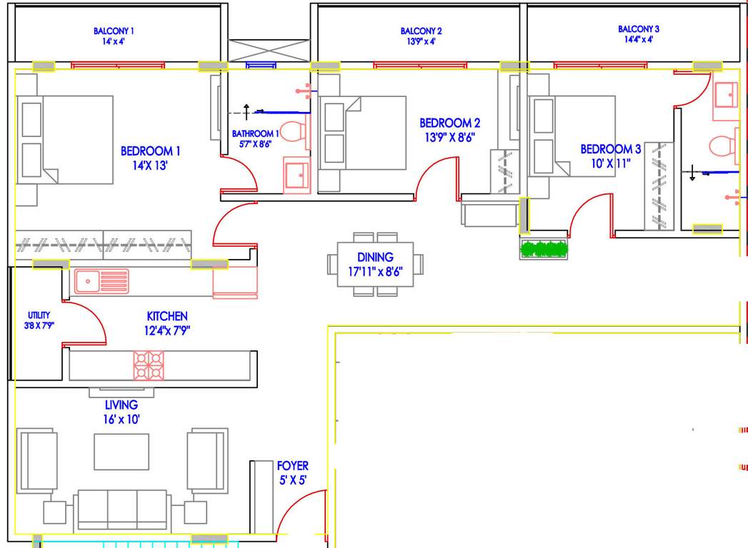 no 3 milton street Floor Plan Floor Plan
