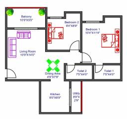 Floor Plan  nyati-exuberance Floor Plan Floor Plan
