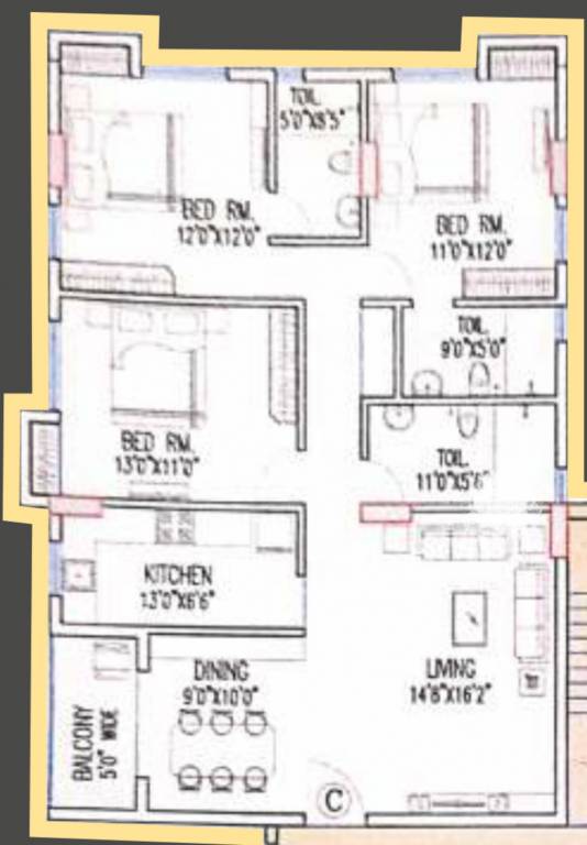  luxuria Floor Plan Floor Plan
