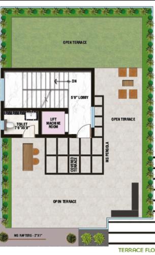  the-square-villas Floor Plan Terrace Floor Plan